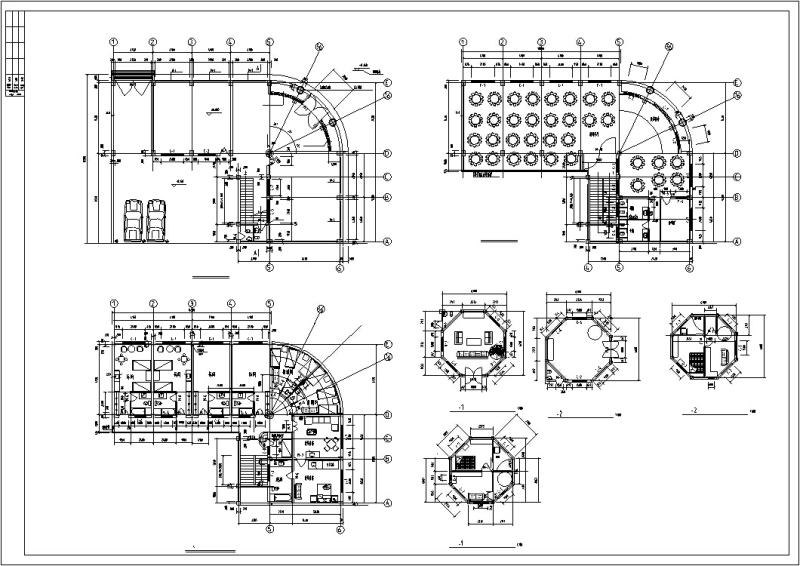 多层宾馆建筑设计 - 4