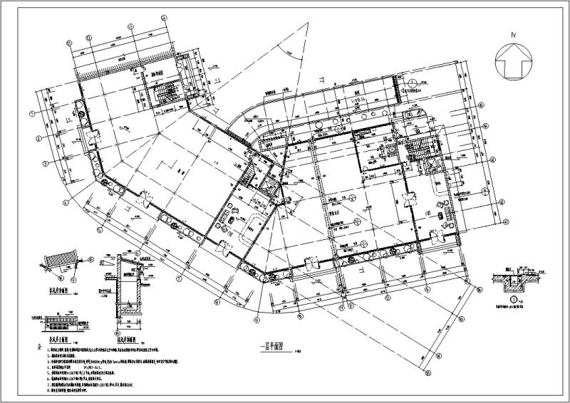 多层宾馆建筑设计 - 3