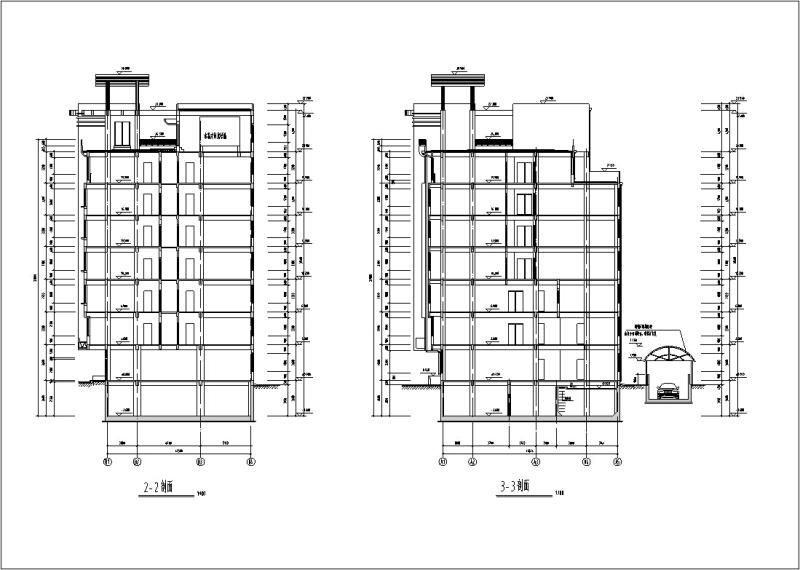 多层宾馆建筑设计 - 6