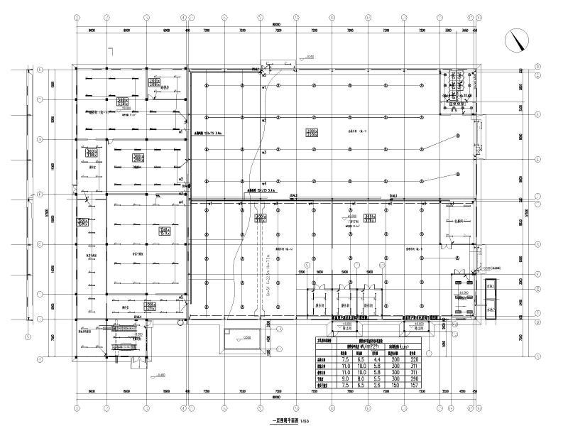 精密金属厂房全专业施工CAD大样图（2017） - 1