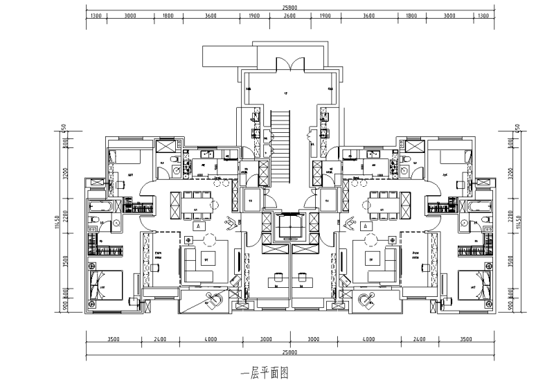 高层户型设计 - 4