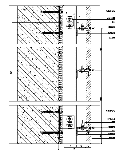 玻璃幕墙节点大样图 - 2