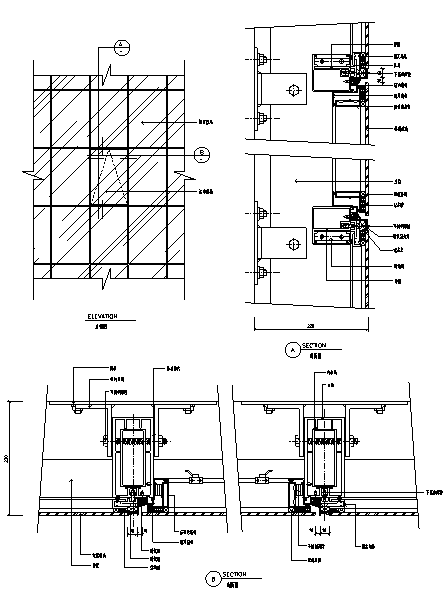 幕墙节点详图 - 2