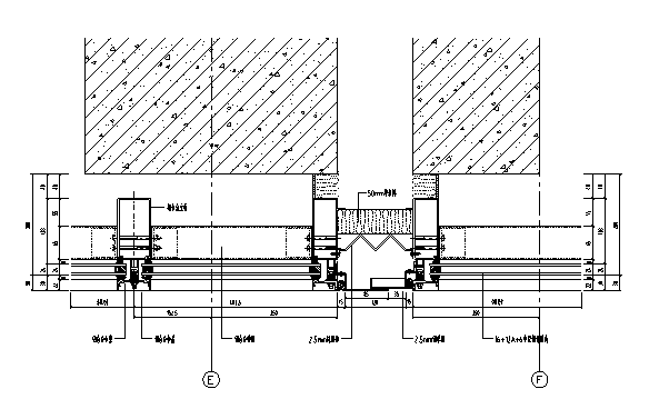 幕墙节点大样图 - 3