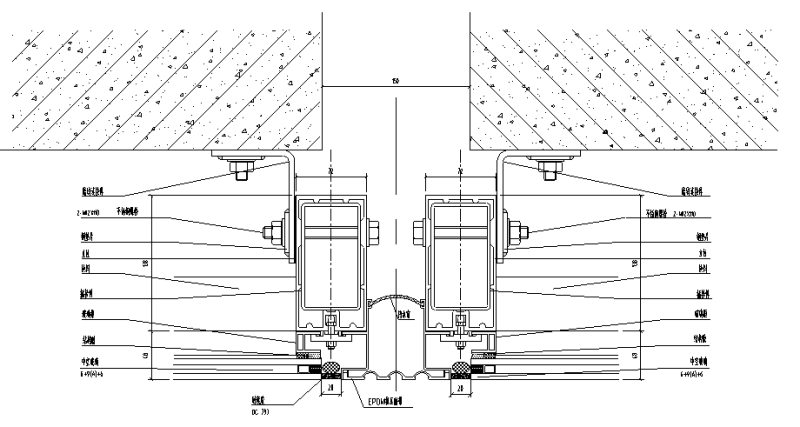 幕墙节点大样图 - 4