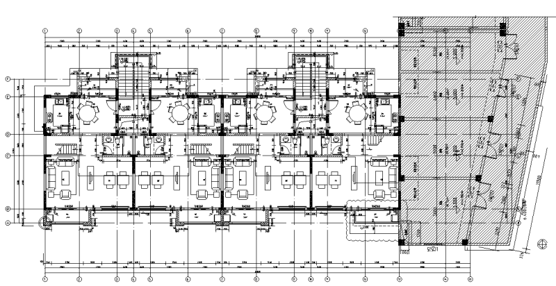 别墅建筑施工图纸 - 2