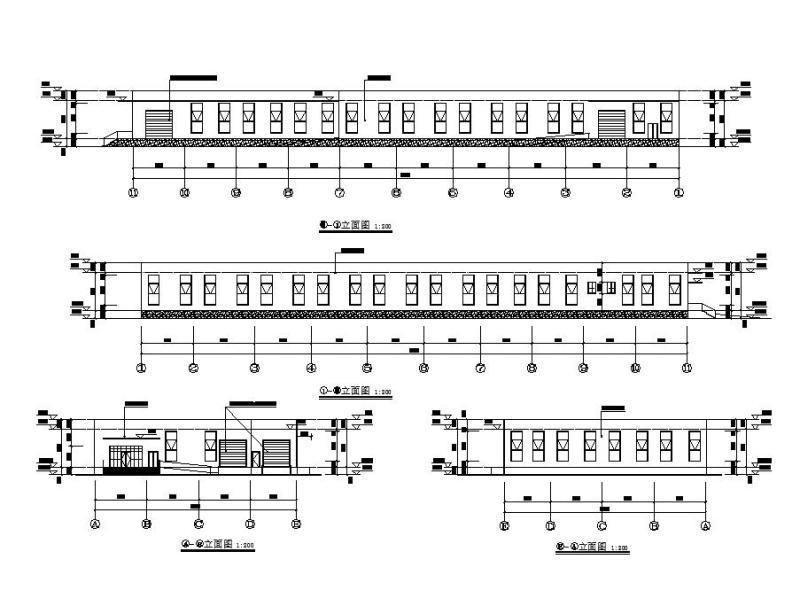 农产品产供销体系集配中心建筑.zip_CAD - 1