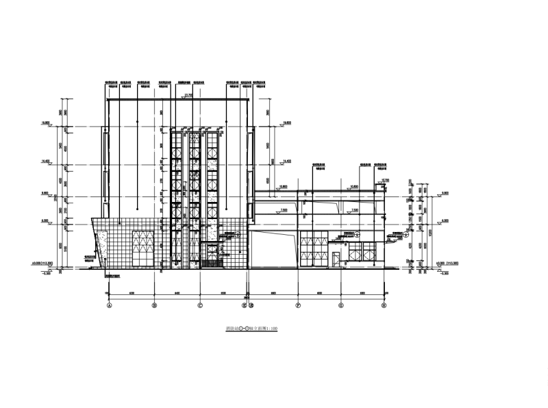 消防救援站（一级站）建筑_CAD - 5