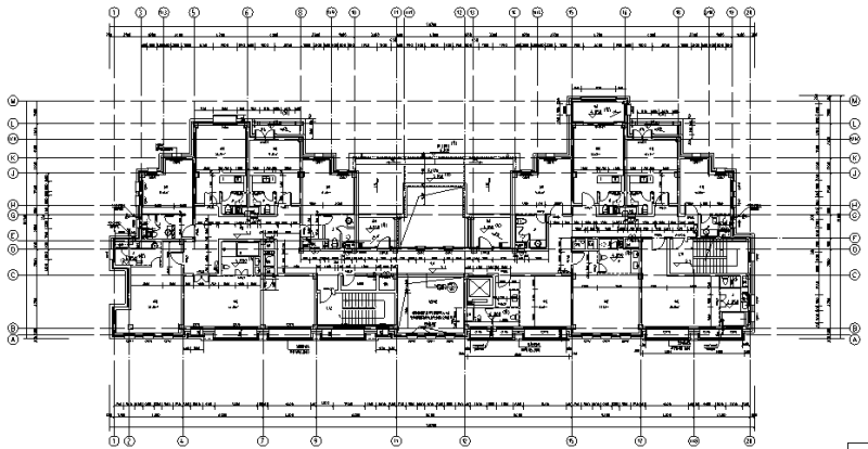 公寓建筑图纸 - 2