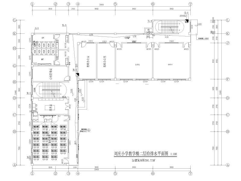 小学给排水_CAD - 2