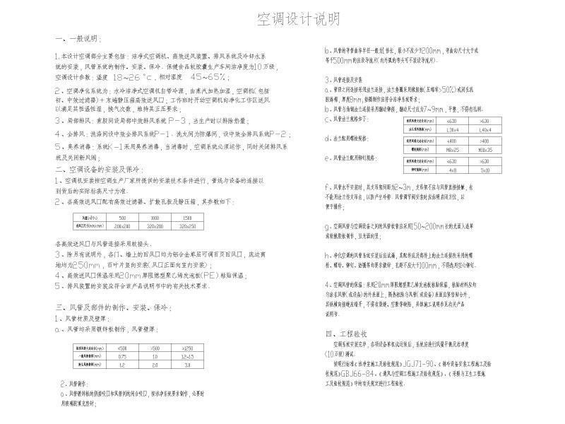 净化空调设计施工图 - 4