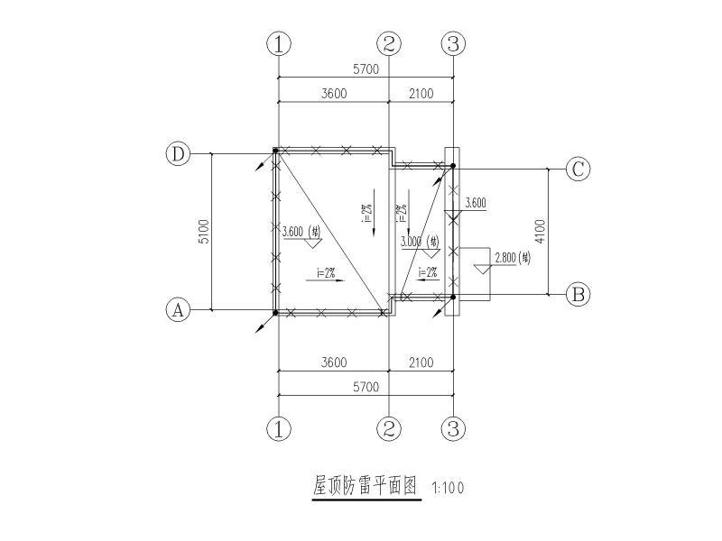 门卫房施工图 - 1