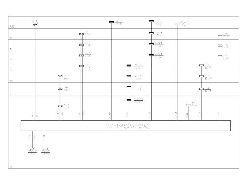 6层生产用房电气施工CAD图纸 - 5