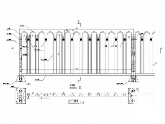 警示护栏设计图 - 1