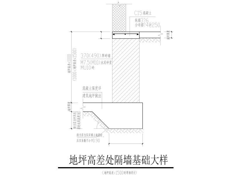 基础大样图 - 2