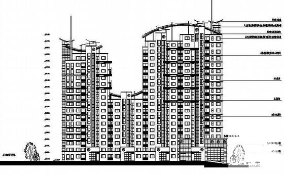 高层住宅建筑图纸 - 2