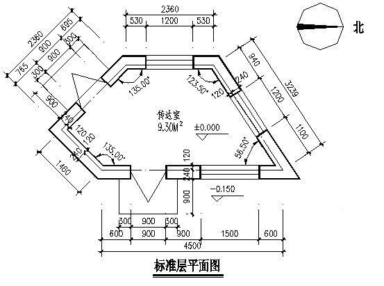 厂区大门设计图纸 - 3