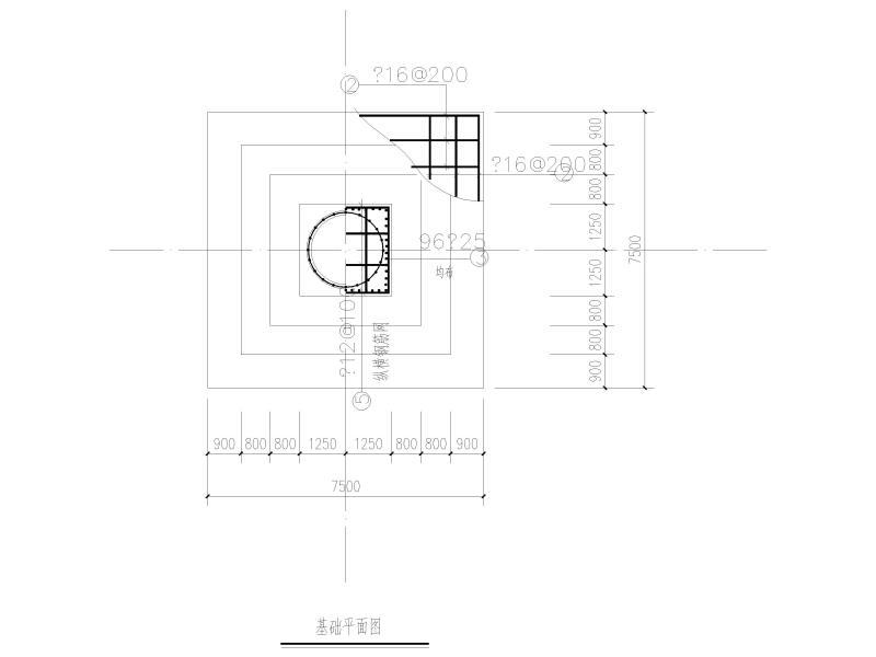 单管铁塔基础及室内法拉第笼结施（CAD） - 2