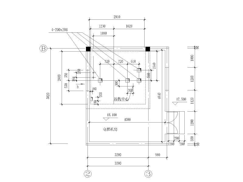 电梯建筑大样_CAD - 1