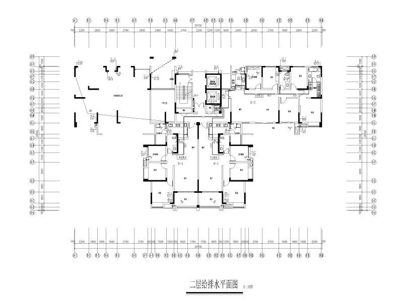 建筑给排水设计图纸 - 2