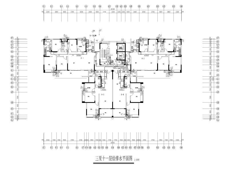 建筑给排水设计图纸 - 3