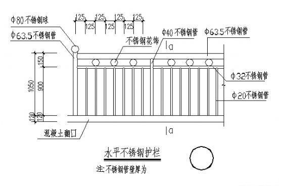 不锈钢护栏 - 1