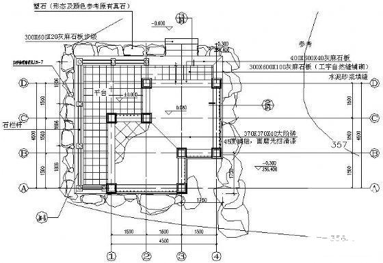 中式灰琉璃瓦双亭详图纸_CAD - 2