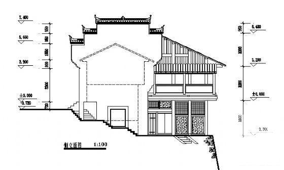 古镇建筑测绘CAD图纸 - 3