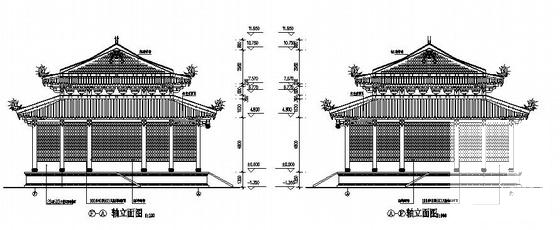 仿古建筑图纸古建 - 2