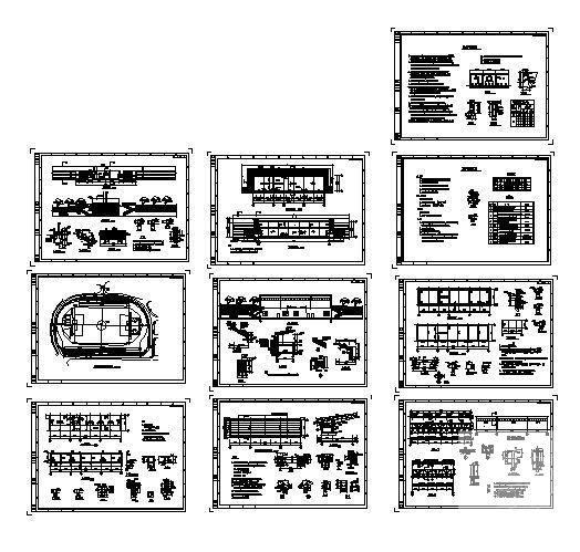 体育场施工图纸 - 4