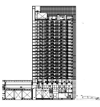 酒店建筑施工图纸 - 1