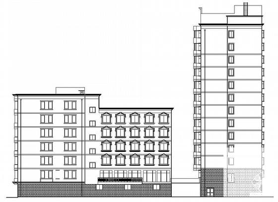 宾馆建筑图纸 - 1