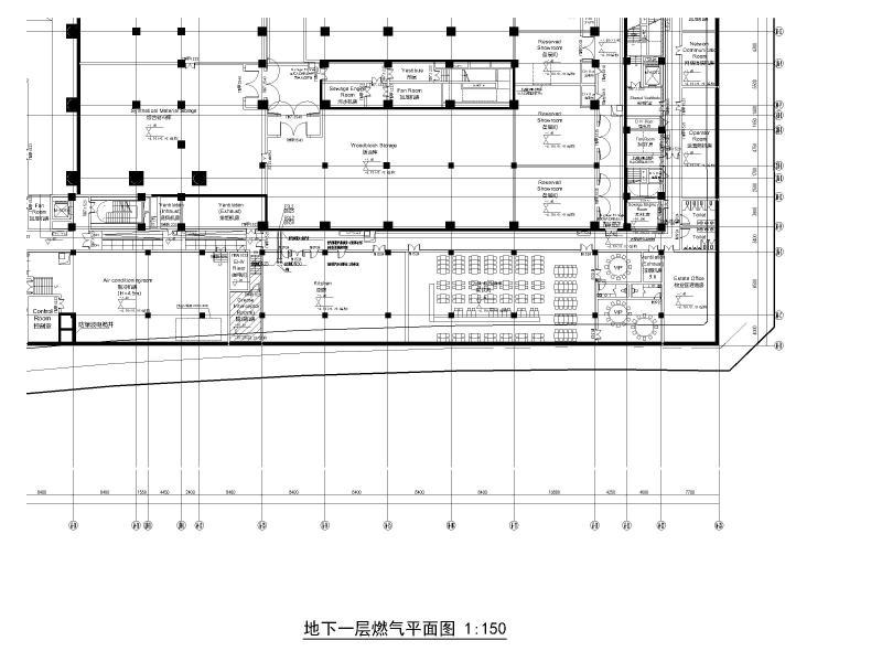 厨房设计平面图纸 - 3