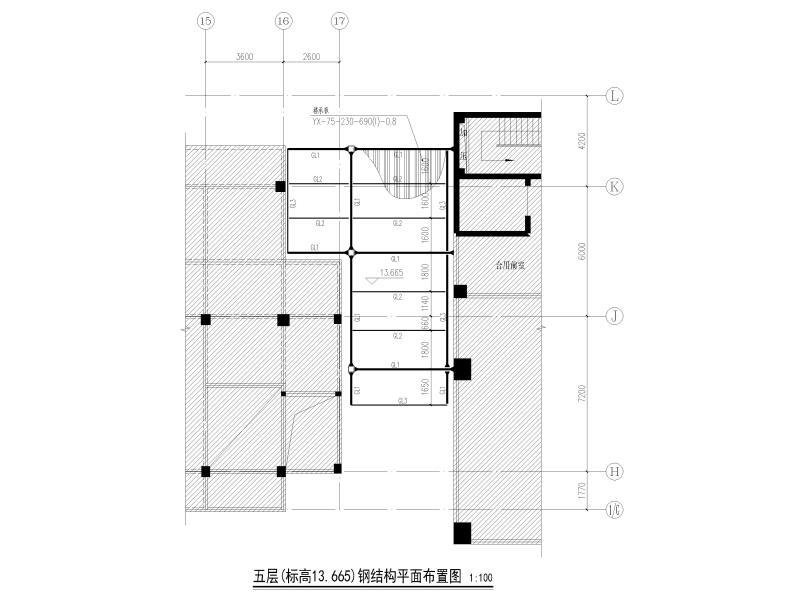 钢连廊图纸 - 1