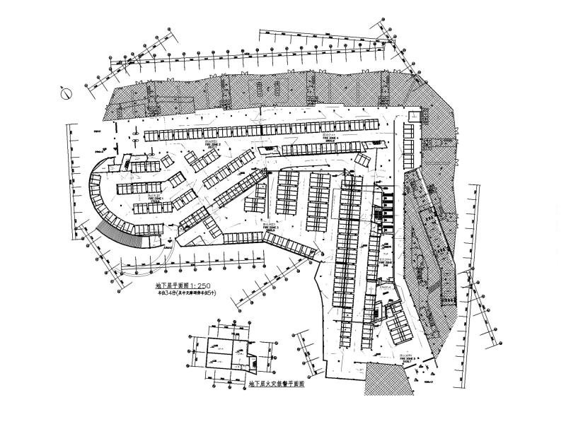 汽车试驾体验场车库电气施工CAD图纸 - 3