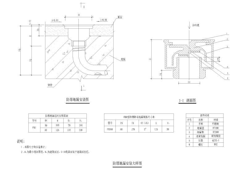 建筑给排水设计图纸 - 4