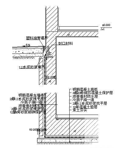 散水cad - 1