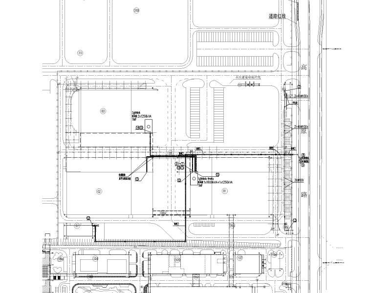 孵化基地室外供电专项施工CAD图纸 - 3