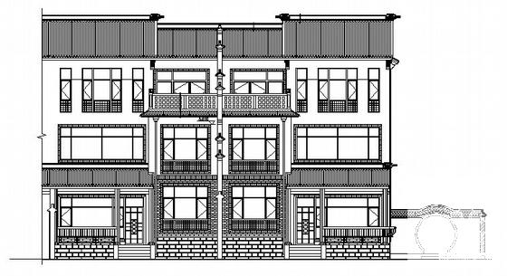 别墅建筑施工图纸 - 1