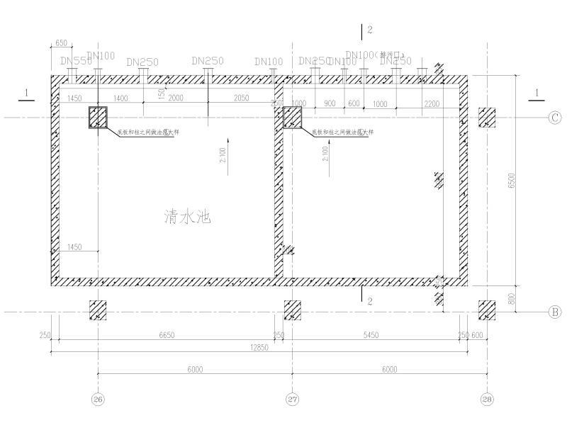 混凝土结构大样图 - 1