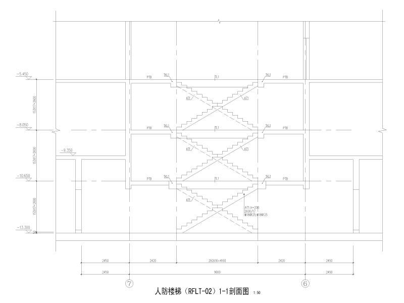 楼梯大样图 - 2