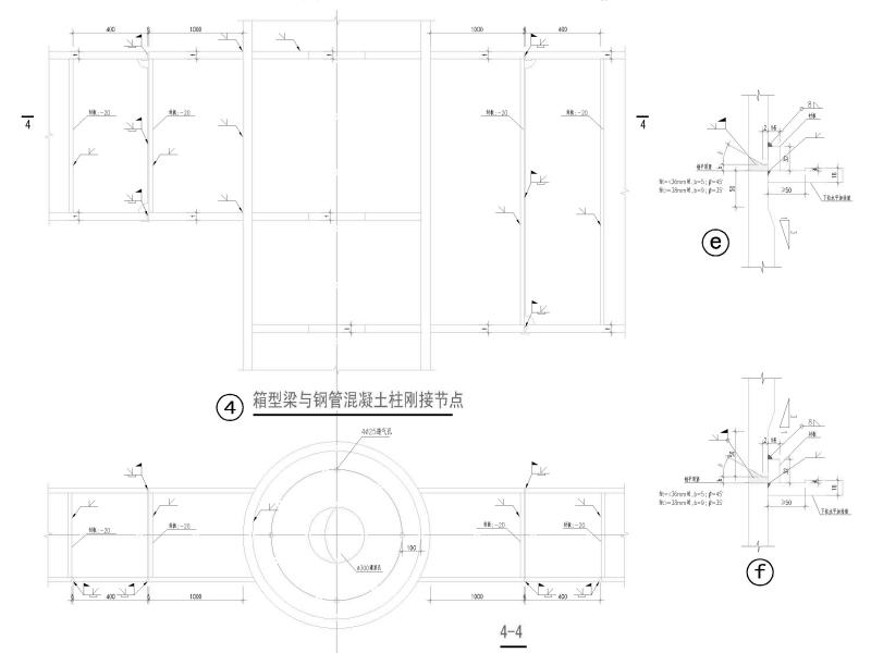 钢管混凝土柱图纸 - 1