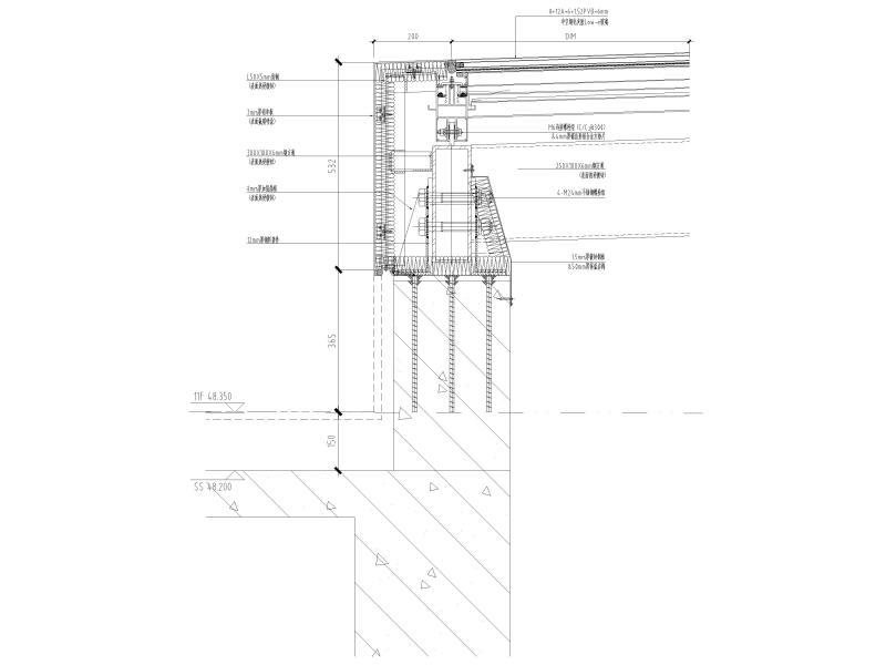 幕墙节点大样图 - 3
