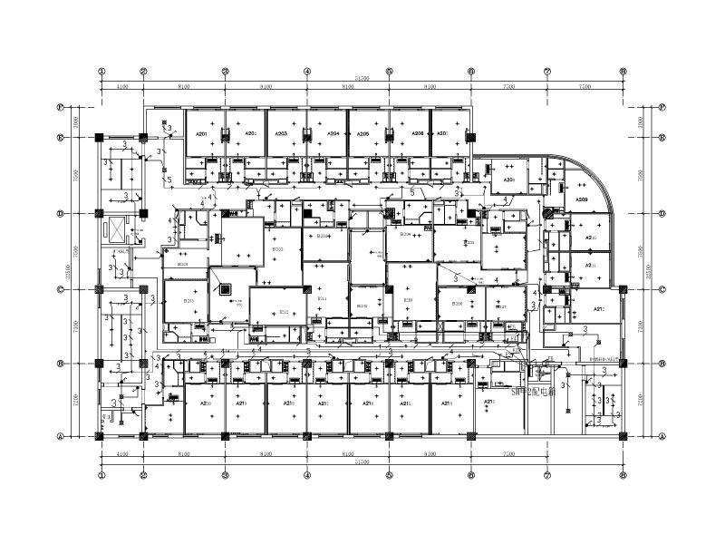 室内装修施工图纸 - 1