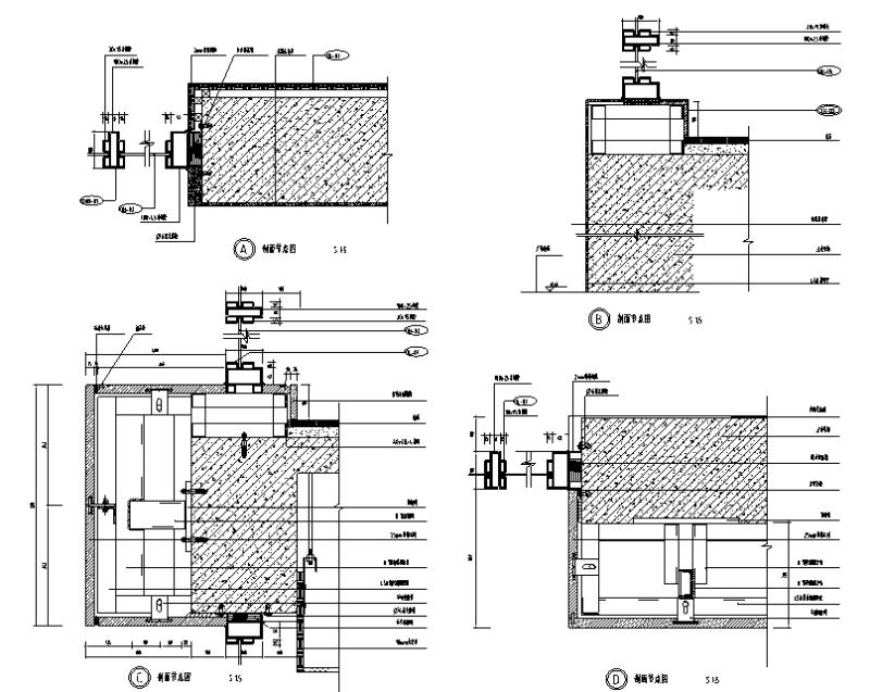 石材幕墙施工图纸 - 3