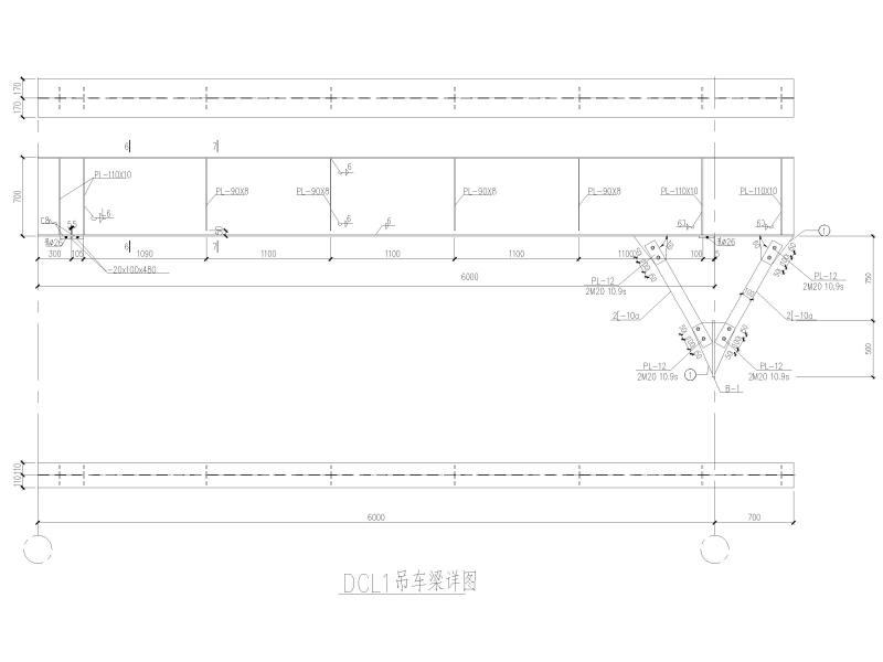 吊车梁节点详图 - 2