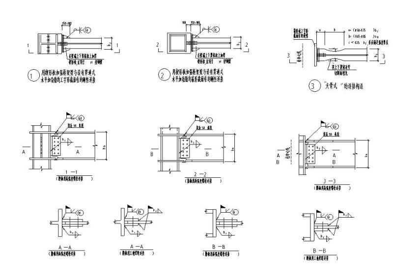 钢结构节点大样图 - 2