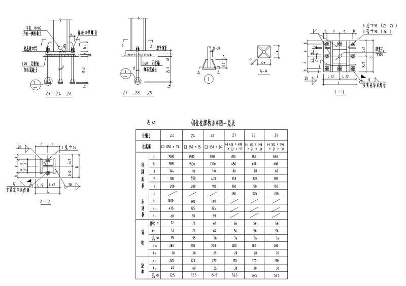 钢结构节点大样图 - 3