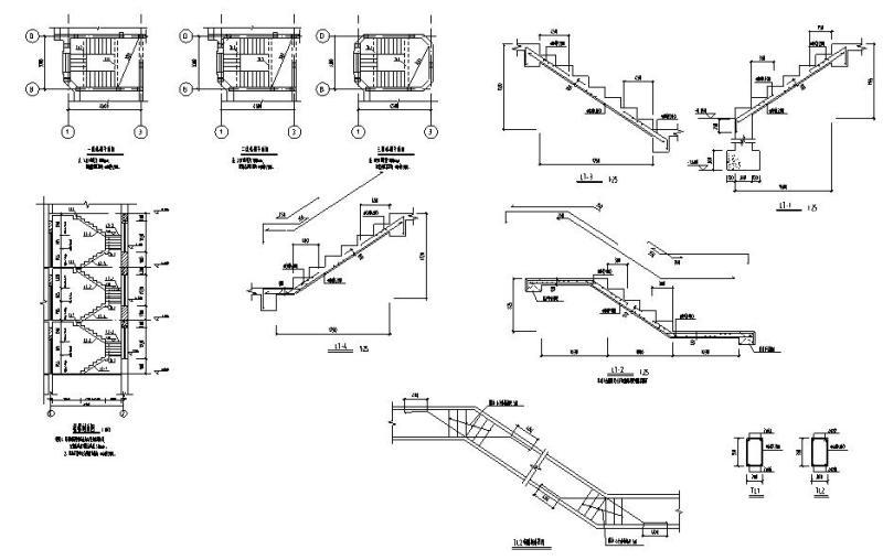 别墅建筑施工图纸 - 5