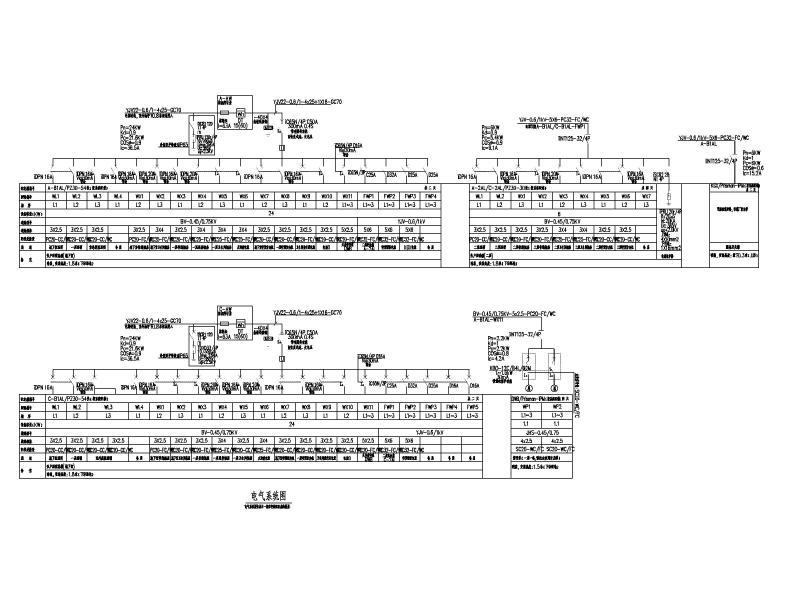 别墅电气施工图纸 - 5